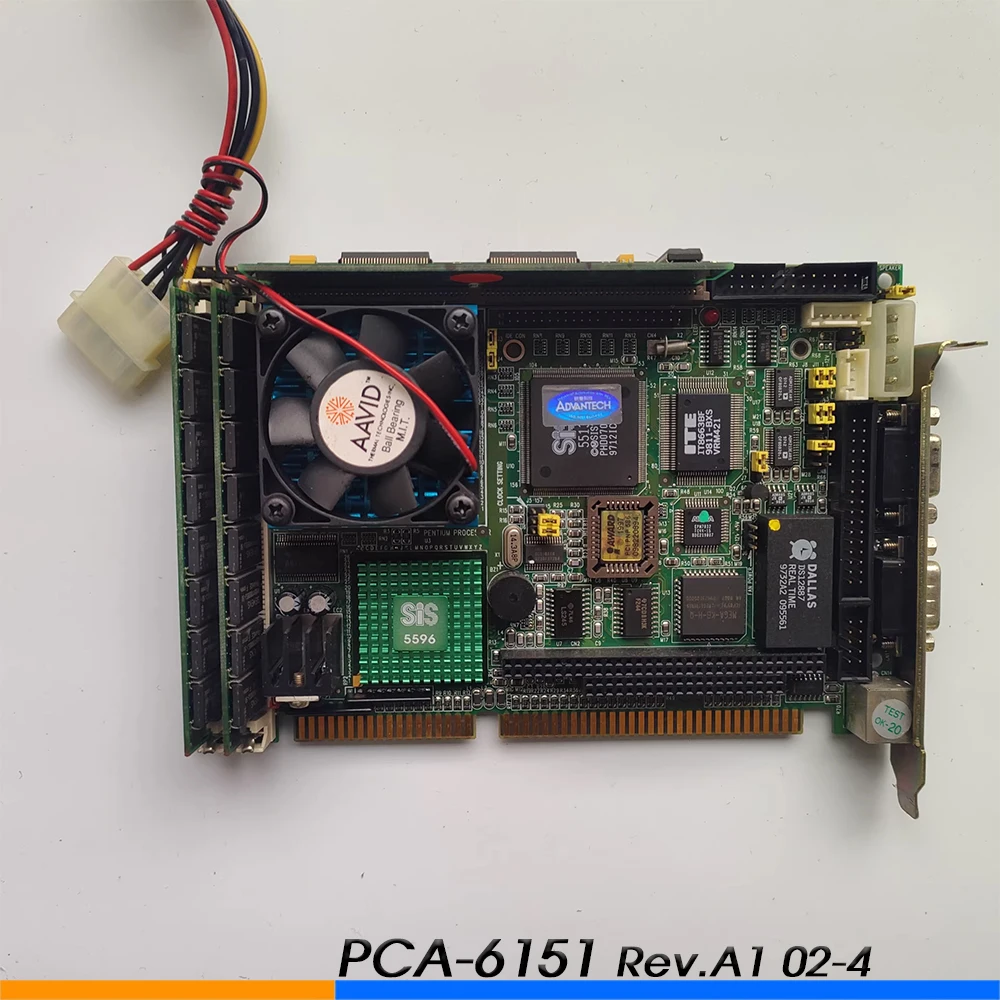 

Industrial Computer Motherboard Rev.A1 02-4 PCA-6151
