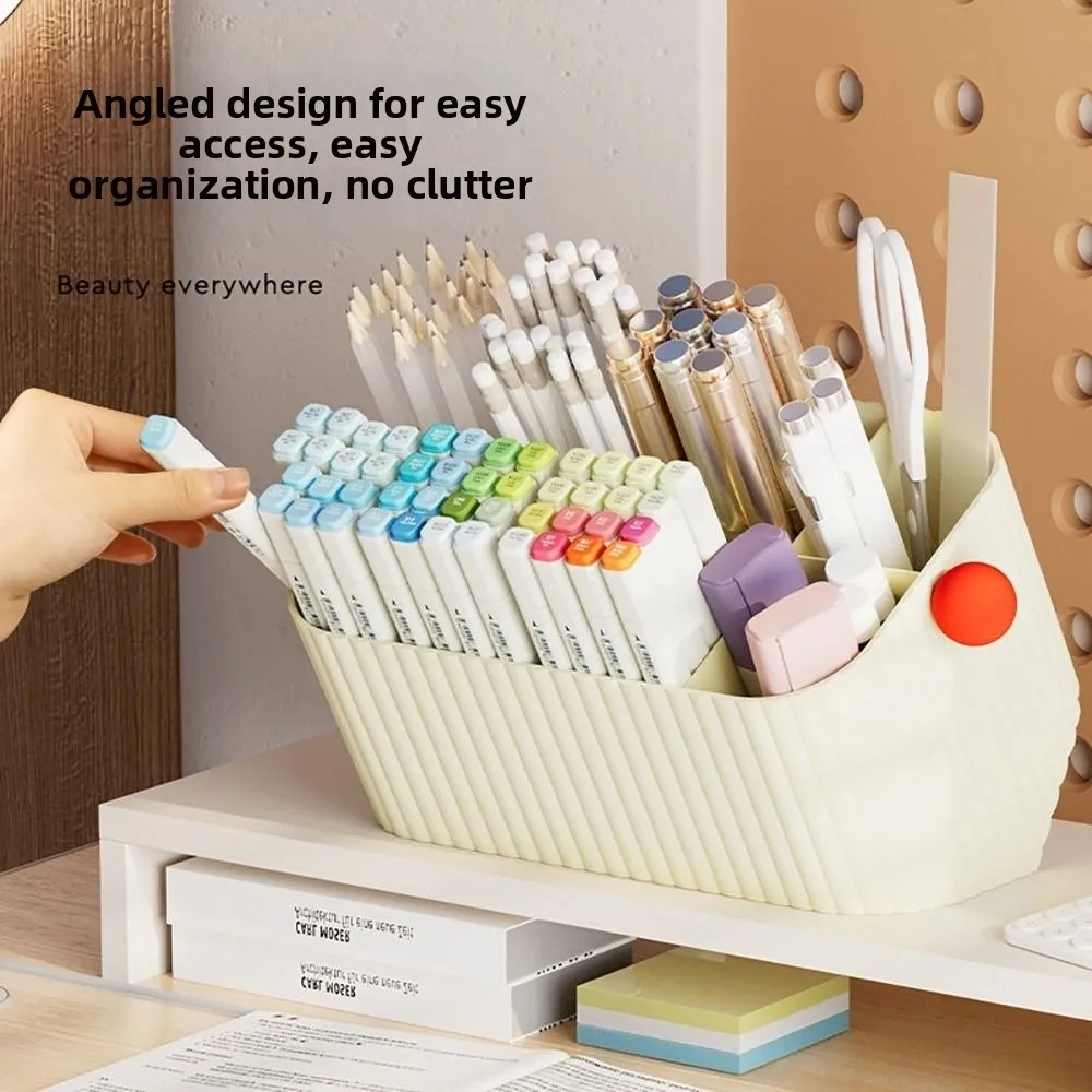 Beige Dopamine Storage Box Plastic Miscellaneous Sorting Storage Basket Accessorires Organizier Sorting Box Cosmetics Storage