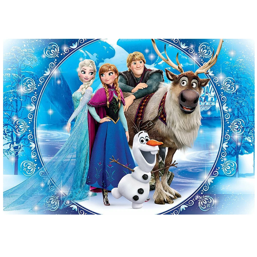 

Full Diamond Mosaic Disney Frozen Olaf Elsa Anna 5D Diy Diamond Painting Cartoon Picture Of Rhinestones Embroidery Decor EE3185