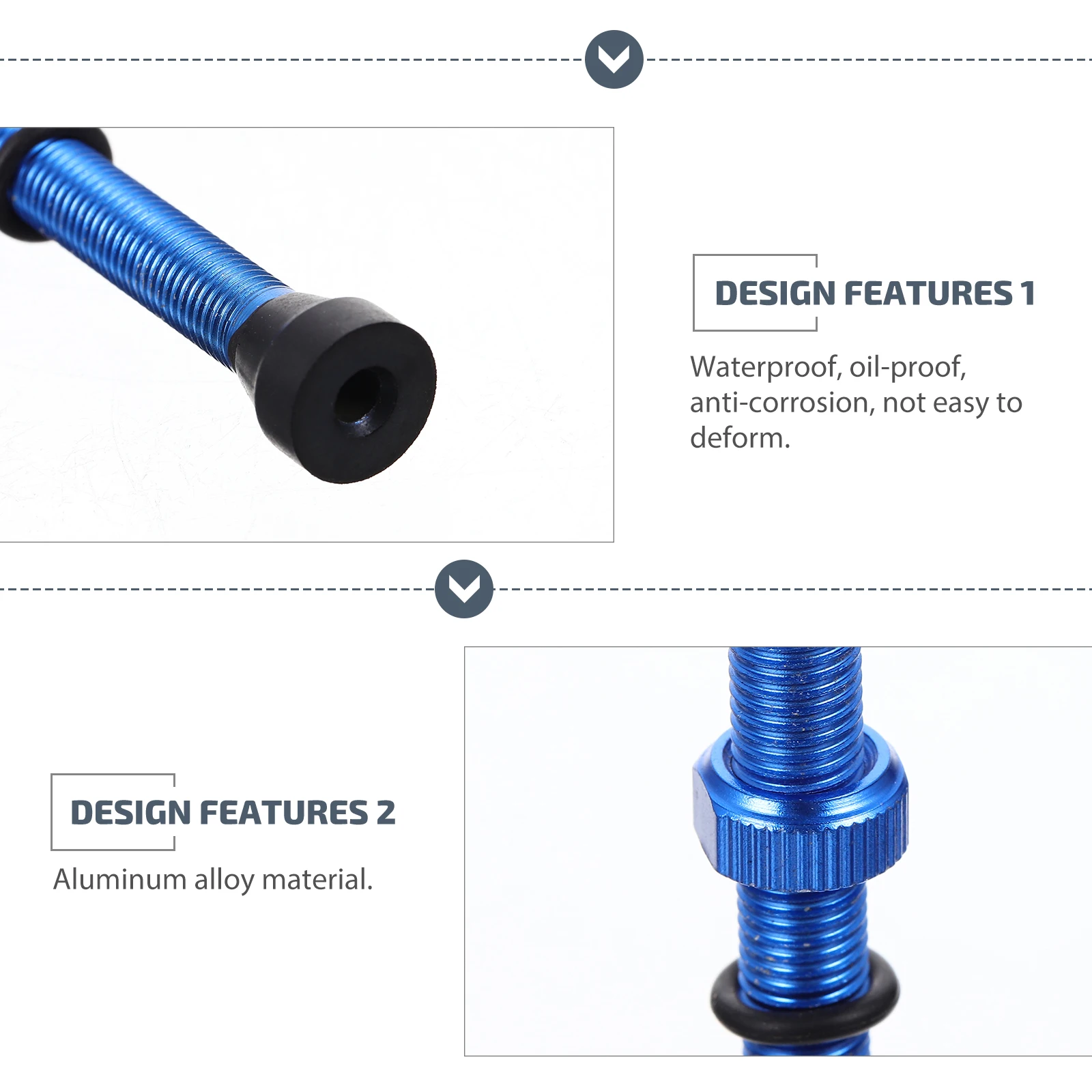 

Tubeless Valve Nozzle Cycling Heavy Duty Stems Tractor Gas Bicycle Copper for Tires Vacuum