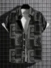 Vintage Paisley Printed Hawaiian Shirt for Men