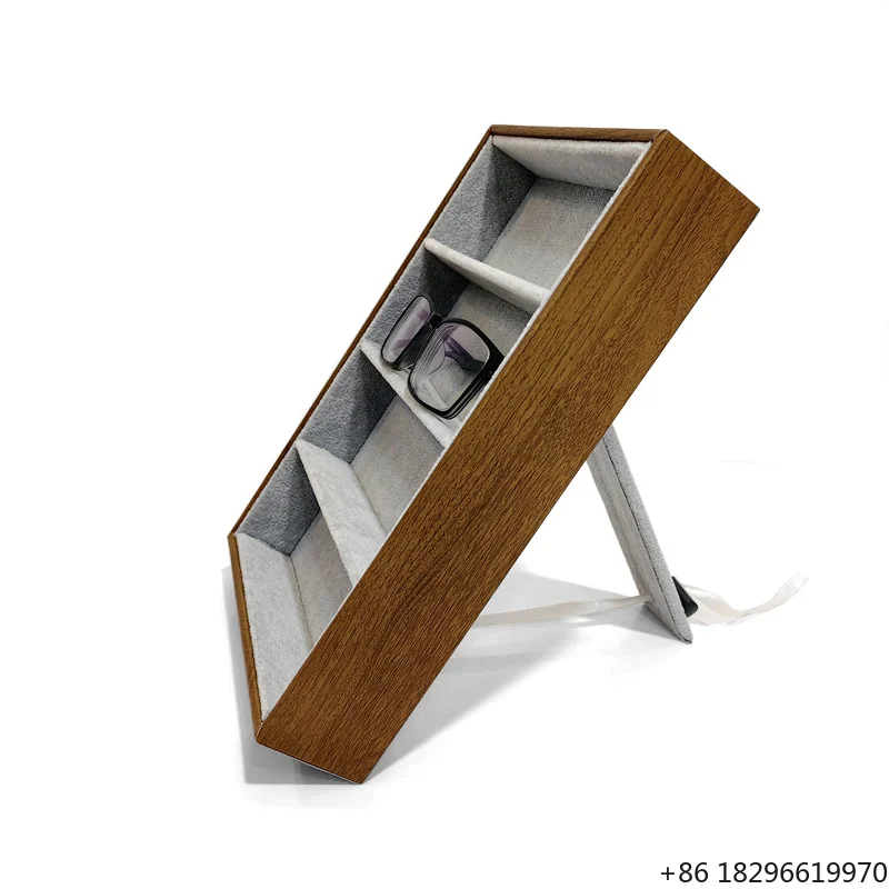 Factory Price Optical and Sun Eyeglasses Display Box Storage Glasses Suitcase Multi Slot Eyeglasses Cases
