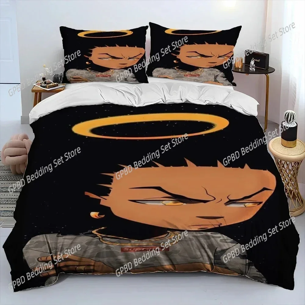 New Hip Hop Art Rapper Legend Star Comfortable Duvet Quilt Cover Pillowcase Bedding Set Children Bedroom Decoration Home Textile