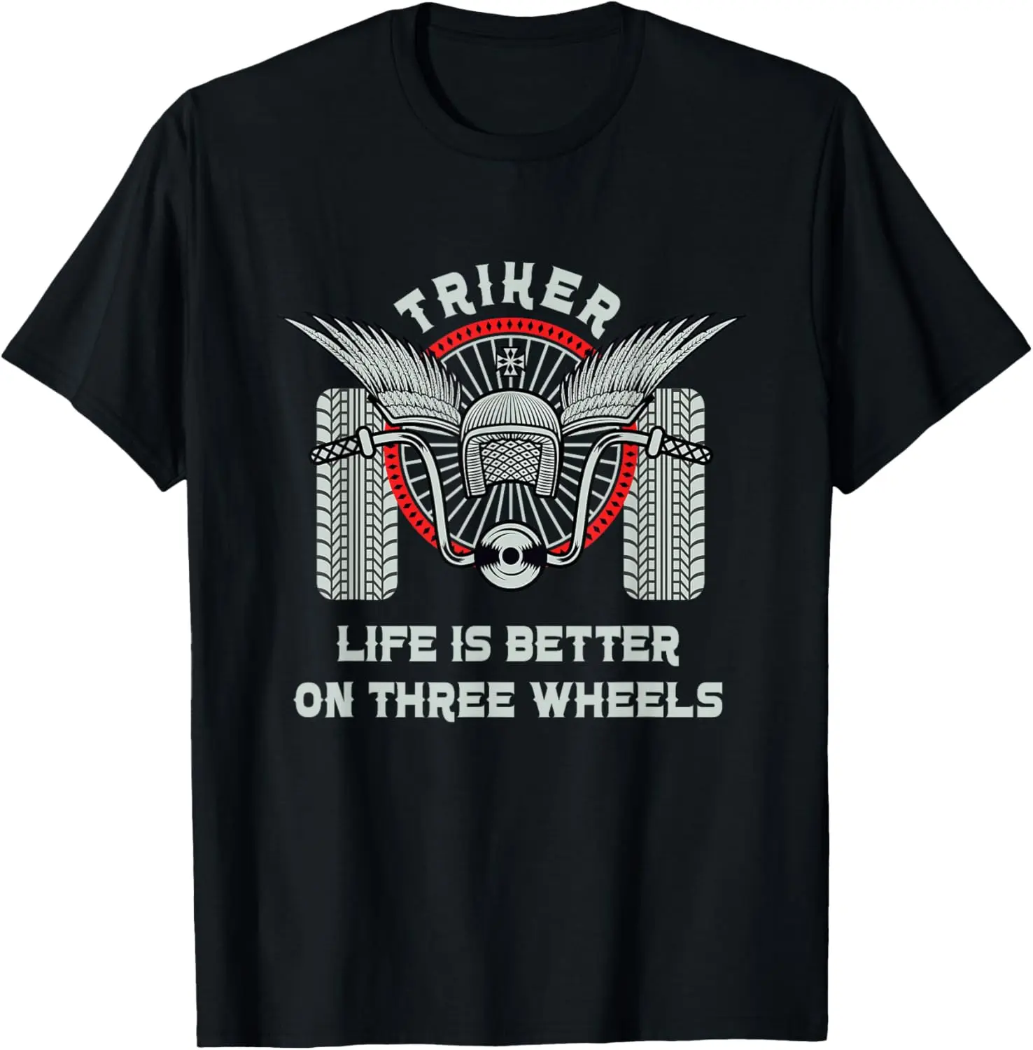 Trike Motorcycle Motortrike Three Wheels Biker Gift T-Shirt