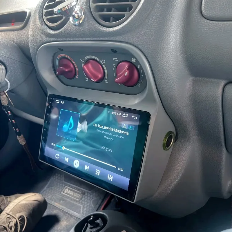 

M49K - Адаптер-рамка для автомагнитолы Renault Twingo 2005-2013, панель для установки аудиосистемы, кронштейн для крепления на приборную панель