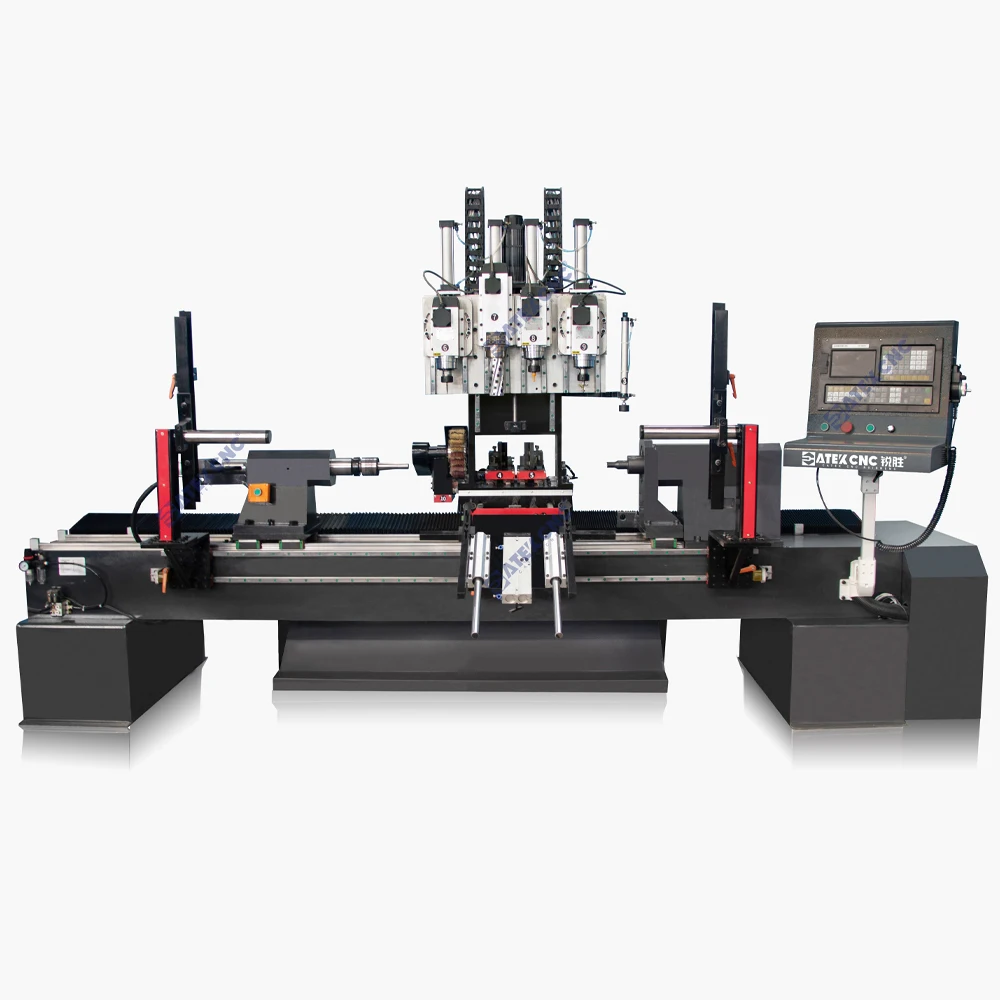 Wood Turning Lathe Manufacturers Four Axises and Single Blade Machine with Best Price Factory Directly Wood Lathe