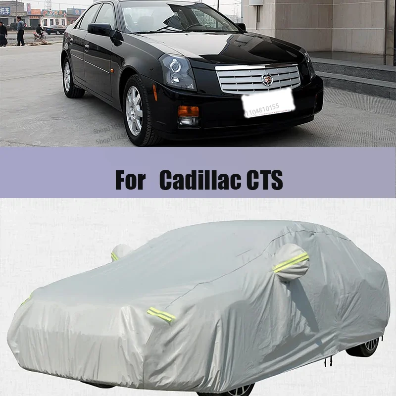 

Car Cover Waterproof Sun Shade Anti-UV Rain Snow Ice Resistant Auto Cover Dustproof For Cadillac CTS Car Accessories