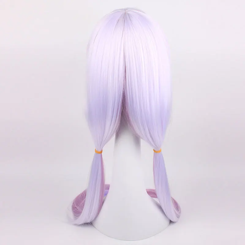 Parrucca da ragazza Dragon Maid Konakamui Parrucca cosplay da cameriera a doppia coda