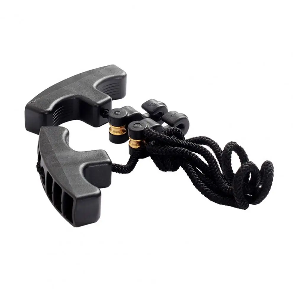 Dual Handle Rope for Bow Adjustment Long-lasting T-handle Winding Rope Cocking Device Adjustable Nylon for Efficient for Bow