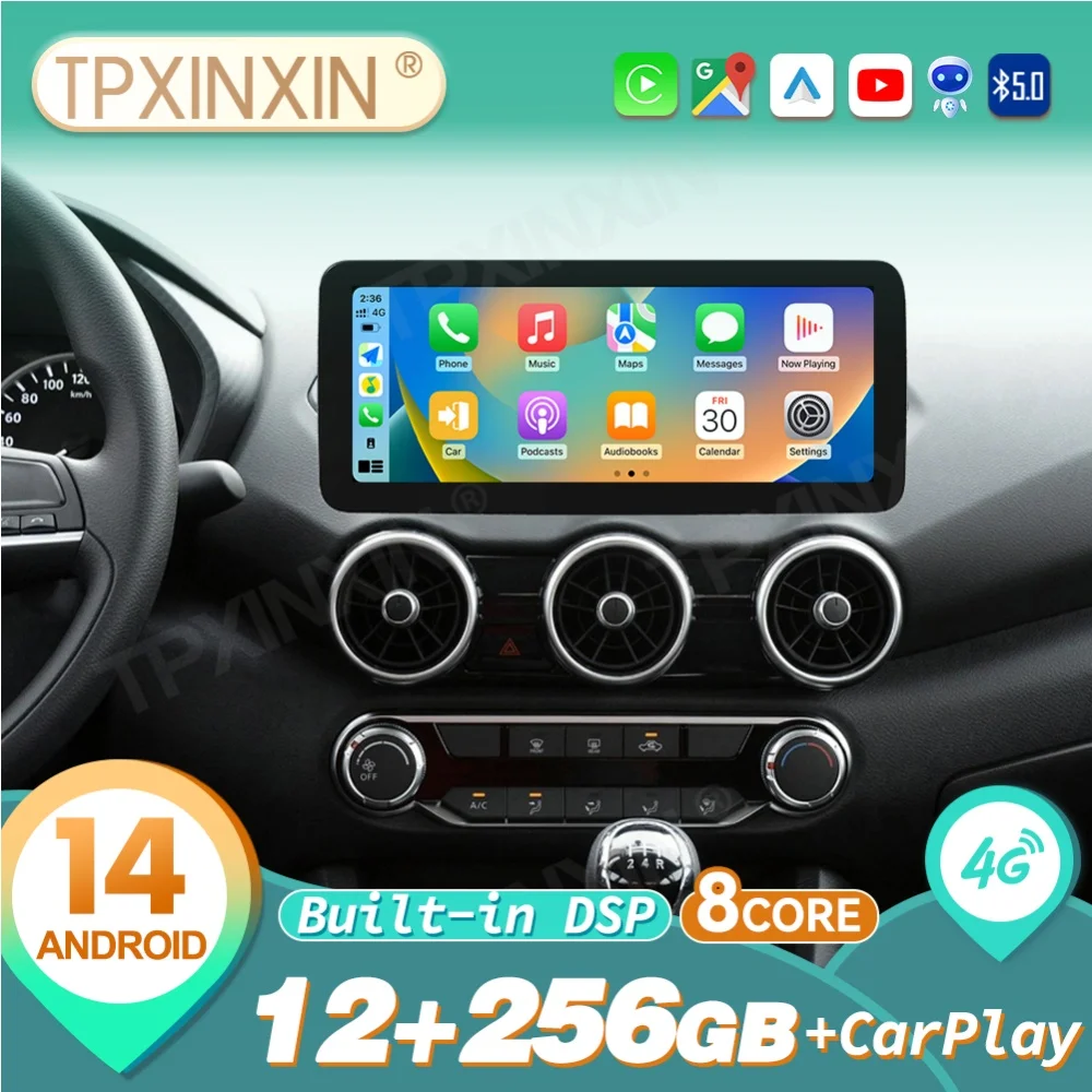 For Nissan Sylphy 2019 2020 2021 Android Auto Carplay Car Radio Stereo Automotive Multimedia Player GPS Navigation Head Unit