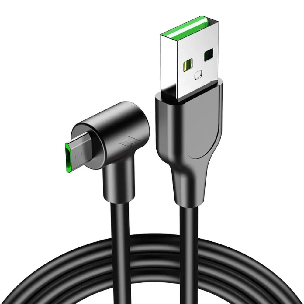 

Micro USB Cable 90 Degree Elbow 3A Dual Engineflash Charging Technology 1M 1.5M 2M for Samsung Xiaomi Redmi