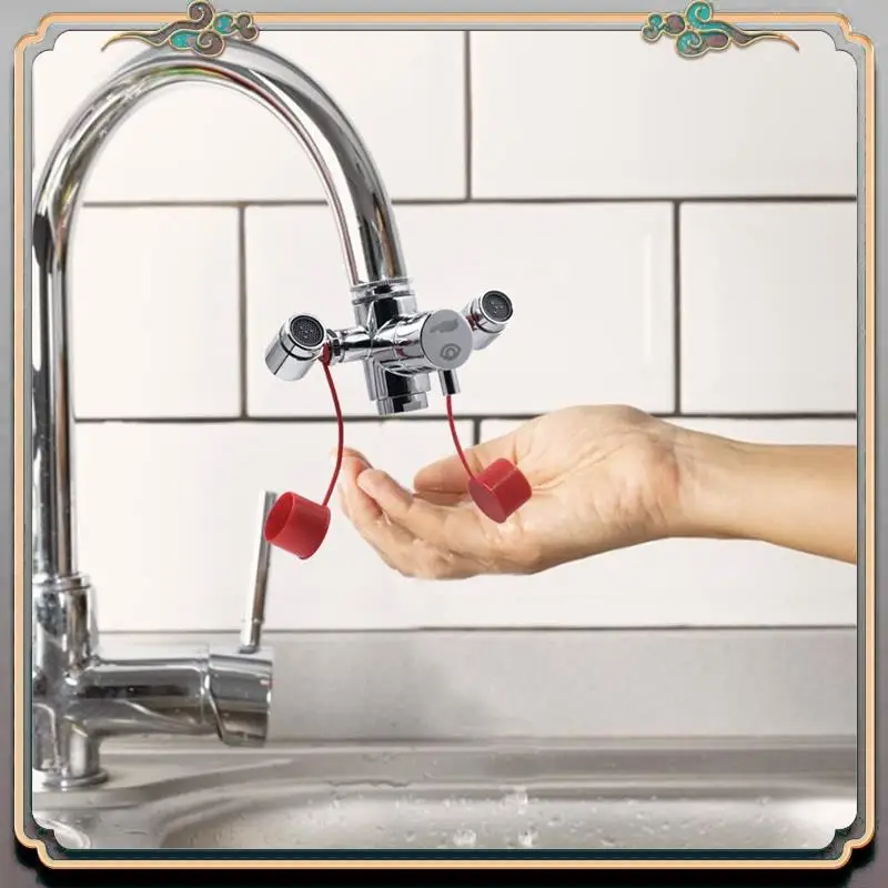 

Durable Faucet Mounted Eyewash Station With Cover,Reliable First-AID Emergency Eye Wash Unit For Sink Attachment For Lab,Factory