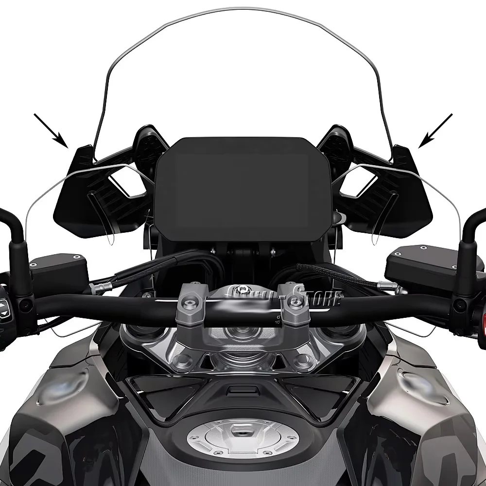 สําหรับ BMW R1300GS R 1300 GS R1300 GS R 1300GS GS1300 2023-2025 สปอยเลอร์รถจักรยานยนต์กระจกกระจกด้านข้าง WIND Deflector
