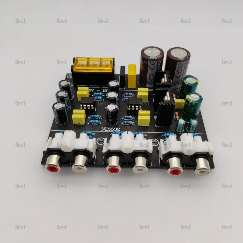 Сменный интерфейс De Cabeça De Lótus De Frequência Dividida Amplificador Operacional Duplo Ne5532 Lin Quiz Crossover Eletrôni