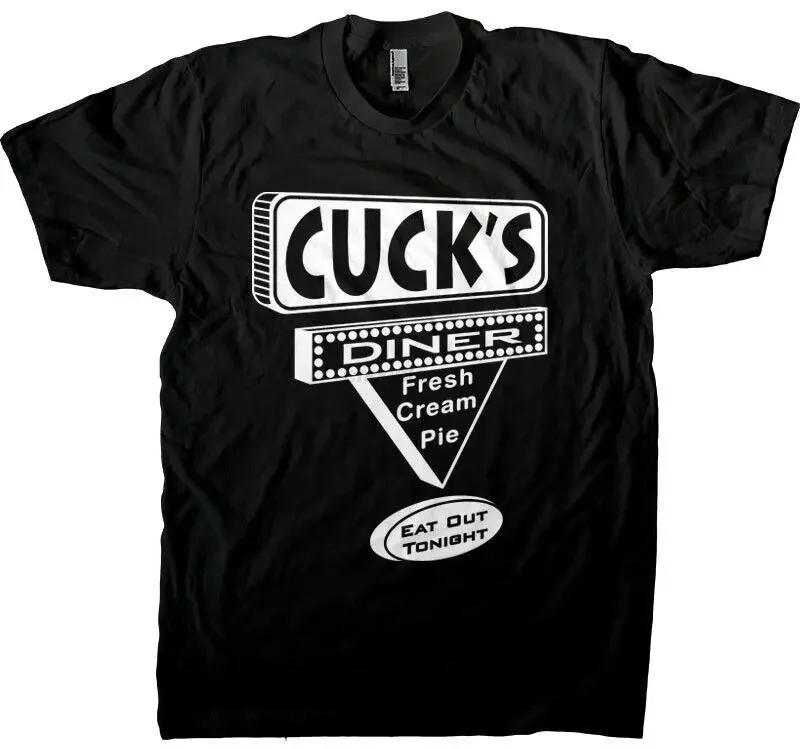 Cuckold Mens T-shirt Cucks Diner Tee Cuckolding Femdom