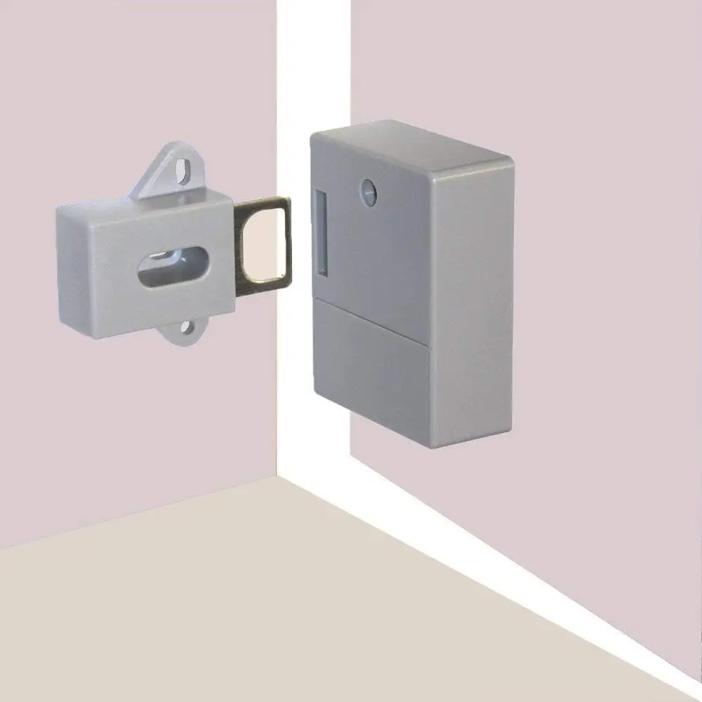 1Pc RFID Electronic Hidden Cabinet Lock DIY Free Boring Intelligent Sensor Closet Wardrobe Shoe Drawer Cupboard Pantry - view 5