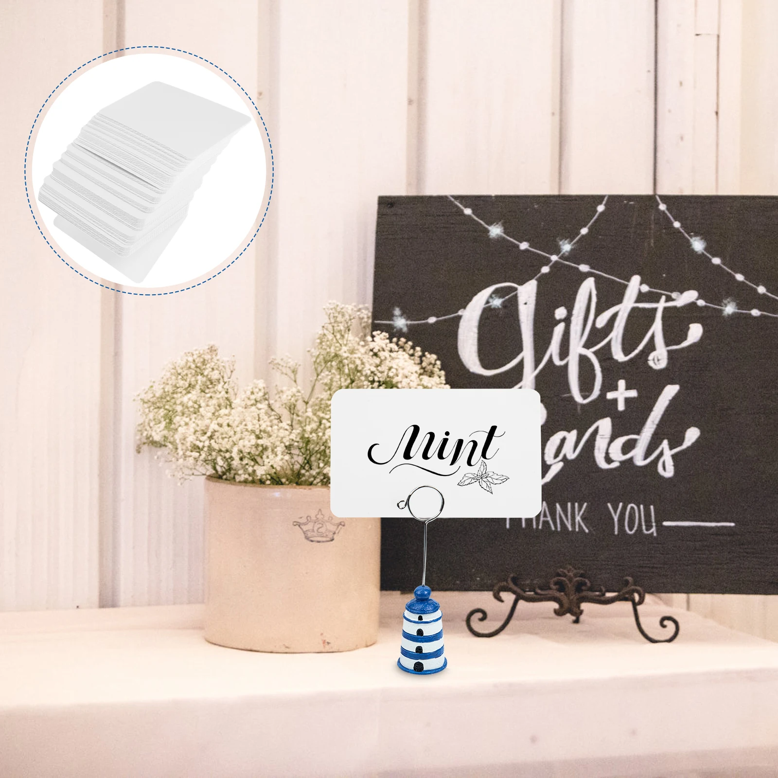 

Blank Cards 3 Boxes Small Note Stationery Thickened Corners Portable Word Accessories Smooth Writing Cartoon Pages