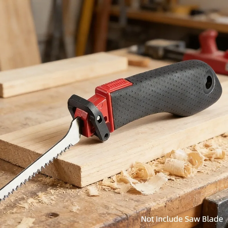 Universal Interface Reciprocating Saw Manual Handle Anti-Slip Plastic Saw Ruler Handle Comfort-Grip Handle Portable
