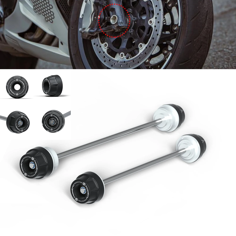 For QJMOTOR SRK600RS 2024 Front Rear Wheel Axle Fork Crash Slider Motorcycle Accessories Stand Screw Swingarm Spools