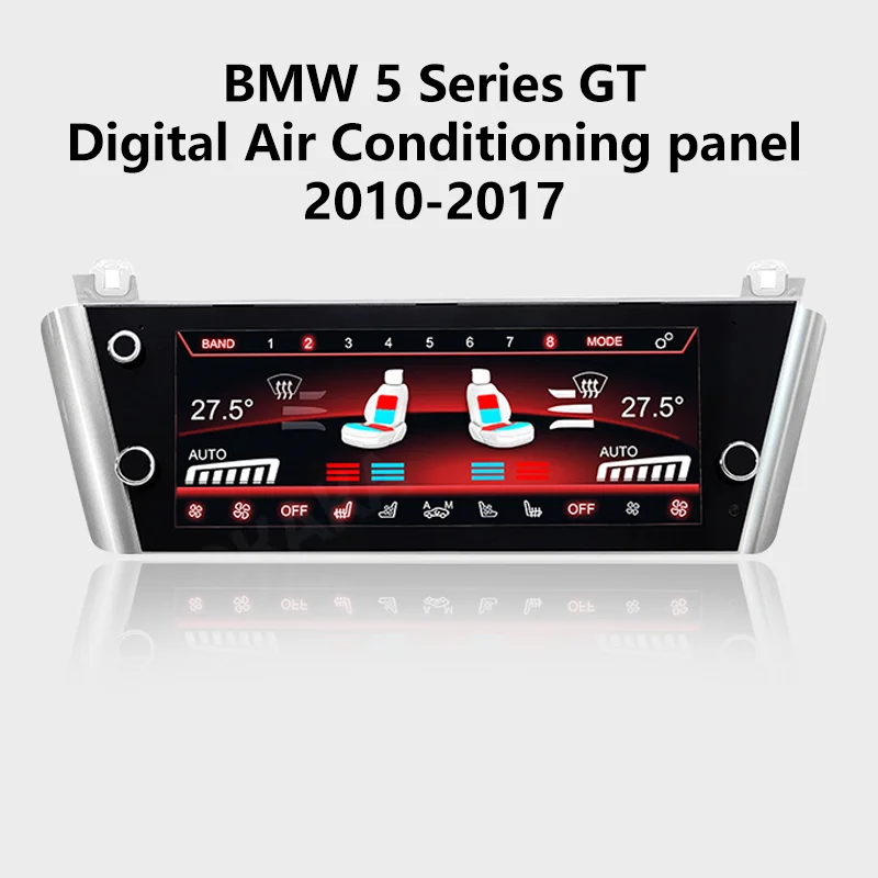 10 .25 Inch AC Panel LCD Screen For BMW 5 Series GT 2010-2017 Air Condition Board Climate Seating Control LCD Digital Dashboard