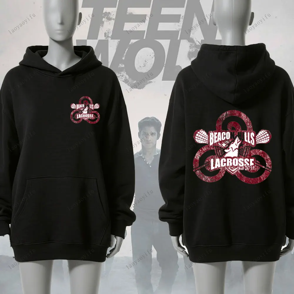 في سن المراهقة وولف هوديي موضة طباعة البلوز الرجال عادية بسيطة تنوعا البلوز البلوز الخريف والشتاء الدفء رياضية #1