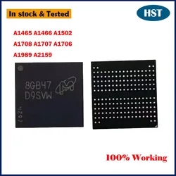 4PCS/LOT New Original For MacBook A1465 A1466 A1502 A1708 A1707 A1706 A1989 A2159 Memory Upgrade From 8GB to 16GB BGA IC Chipset