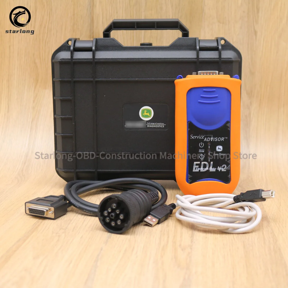 EDL V2 Electronic Data Link Agriculture Tractor Construction Diagnostic Tool For JOHN DEE