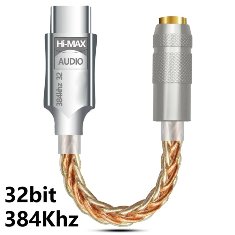 Cable decodificación TPC para teléfono USB 3,5mm, amplificador auriculares, sonido claro