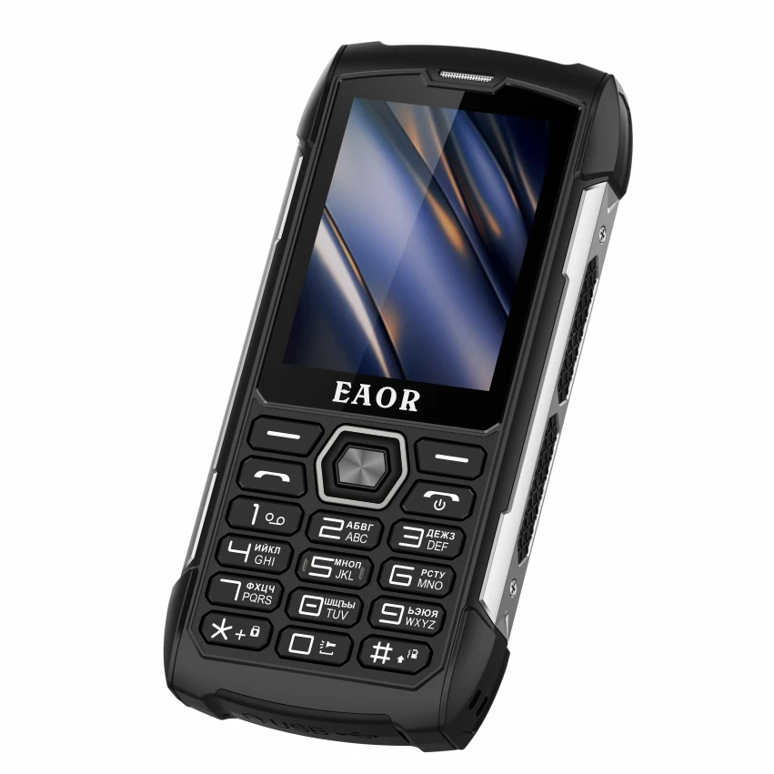 EAOR GSM 2G Rugged Mobile Phone keypad Feature Phone For Seniors Big Buttons Dual SIM FM Flashlight 4000mAh Removable Battery