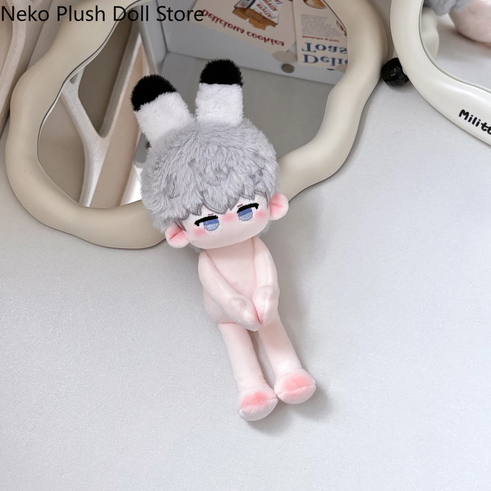 

Anime Love and Deepspace Rafayel Xavier Sylus Caleb Zayne Cute Ear 17cm Plush Cotton Stuffed Doll Cosplay Plushie Toys Gift