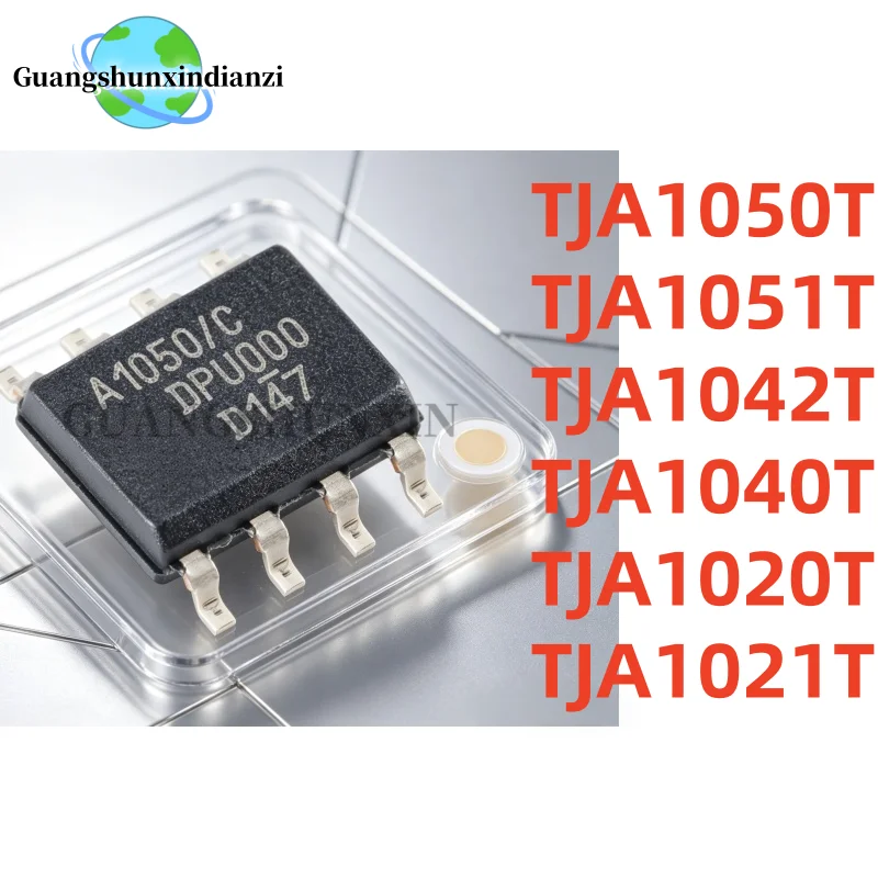 10Pcs 100% New TJA1050T TJA1051T TJA1042T TJA1040T TJA1020T TJA1021T TJA1050 TJ1051 TJA1042 A1040/C A1040 TJA1020 A1021/C SOP-8