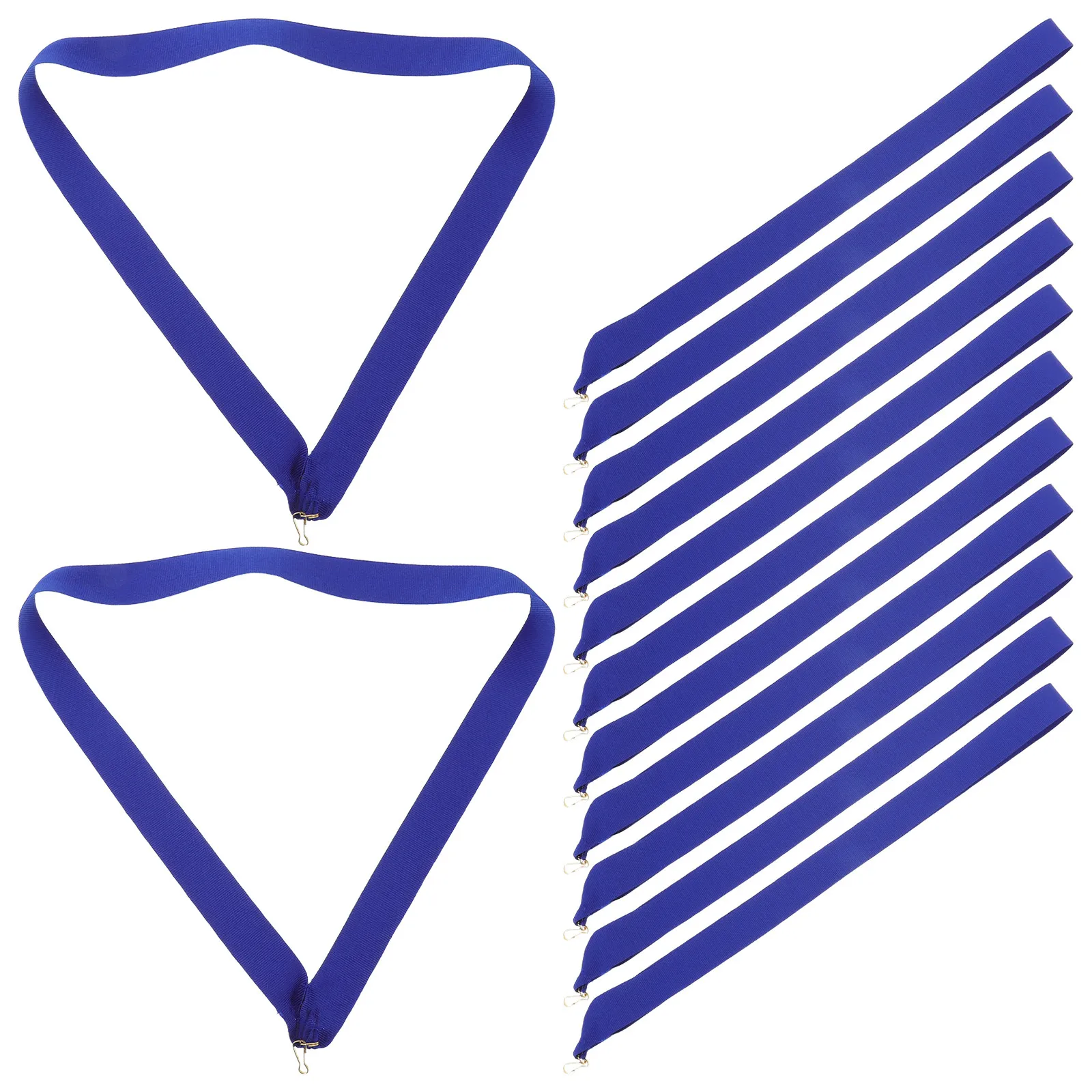 

30pcs Sport Medal Lanyard -Resistant Flat Ribbon For Competition Awards Graduation Soccer Event Medal Ribbon Lanyard