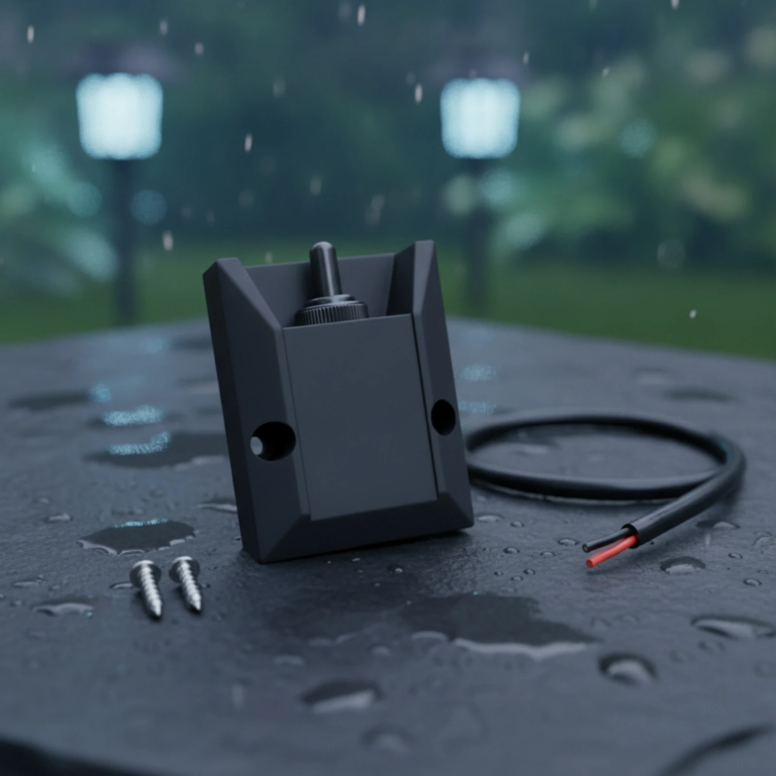 Fotografia 5: Interruptor Rocker com Fio para Uso Marítimo, Fácil de Instalar, Pequeno, Ideal para Navegadores e Sistemas Elétricos de RV