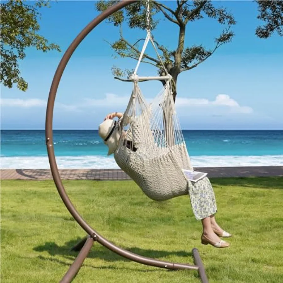 Chair Caribbean Hanging Rope Swing Chair, 40