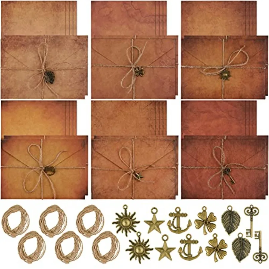 

Vintage Stationary Paper and Envelopes Set, Writing Stationery Paper Letter and Envelopes Includes Sheets Antique Letter Papers