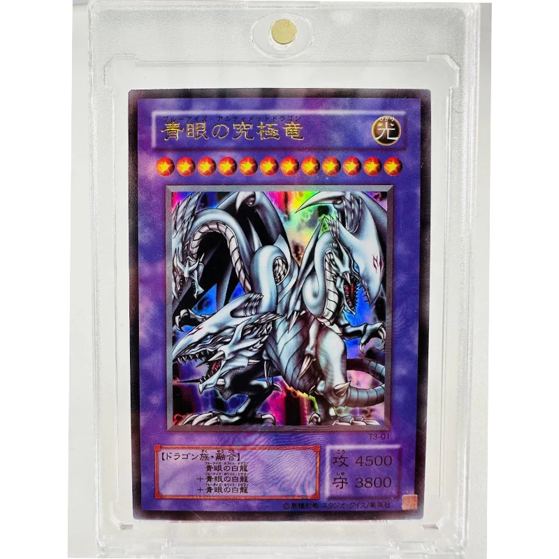 

Yu Gi Oh Champions 2001, Blue-Eyes Ultimate Dragon, переиздание игрушек, хобби, коллекционные предметы для хобби, коллекция игр, аниме-карты