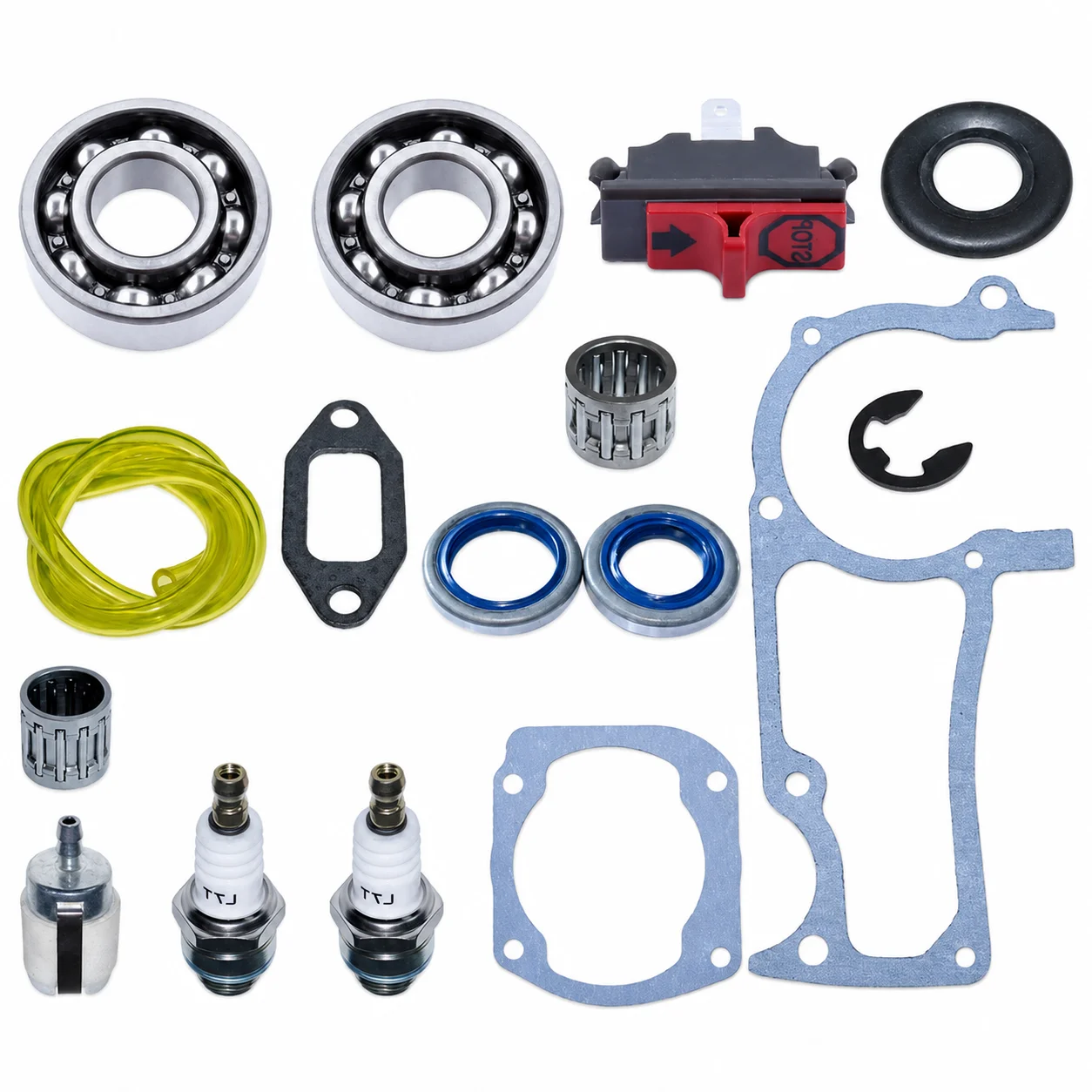 Crankcase Gasket Set For Husqvarna 372 372XP Chainsaw, 503 77 59-01 503 62 72-01