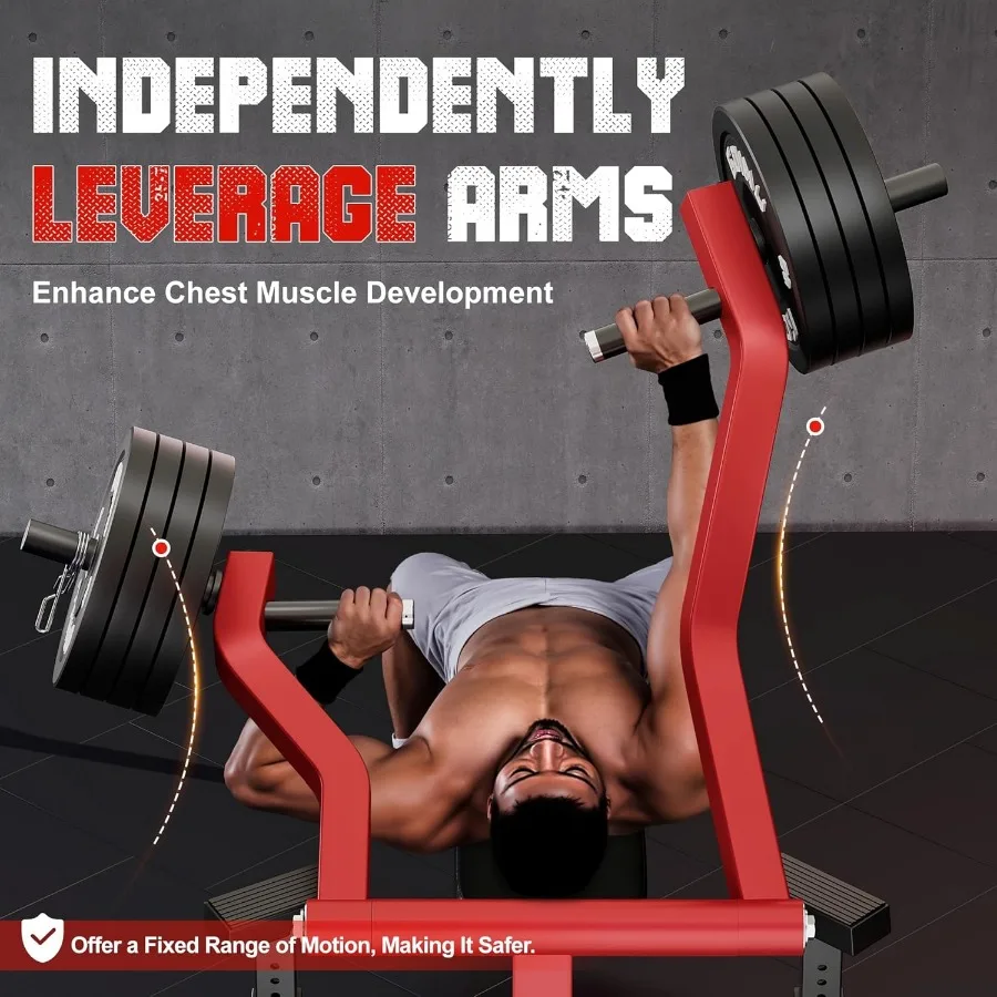 Нагрудный пресс Z1-PRO Настольный пресс для груди с независимыми рычагами Регулируемый настольный пресс с плоским наклоном для груди AB Wo