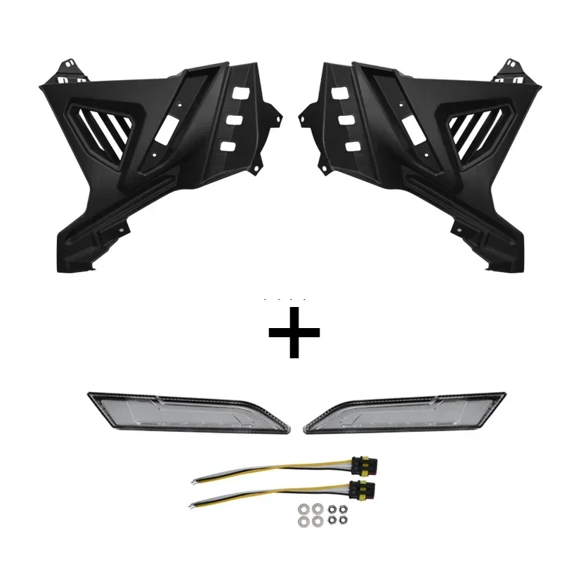 

Top Quality Painted Front Lower Accent Panel Kit With Led For Polaris Slingshot 2884605 2020 2021