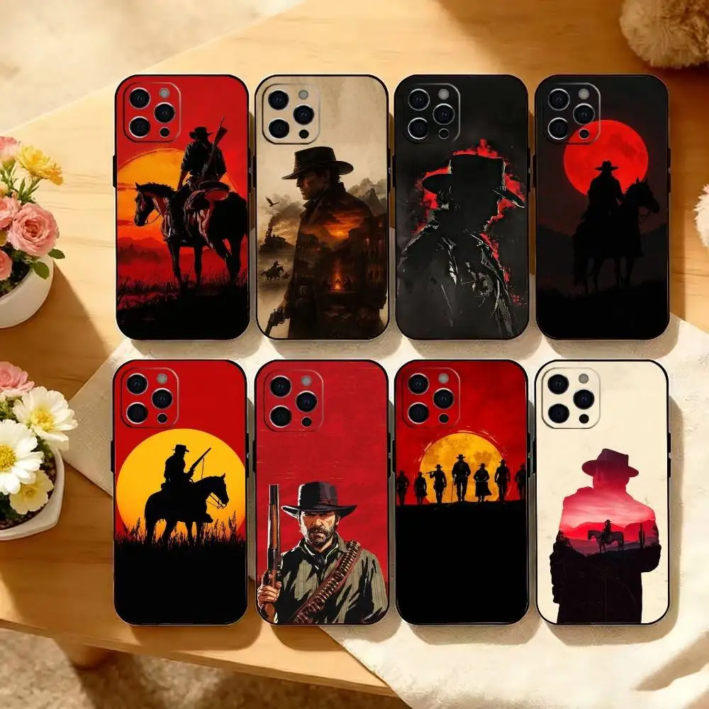 

R-Red D-Dead R-Redemption 2 Phone Case Silicone Soft For IPhone 17 16 15 14 13 12 11 X XR Plus Pro Max Plus