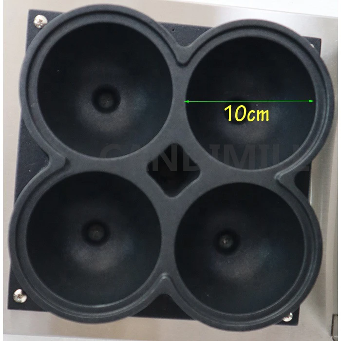 Machine à gaufres électrique commerciale en forme de poitrine, gaufrier à crème glacée, gaufrier Boob, four à gâteau boulanger, fer spectaculaire, 110V, 220V