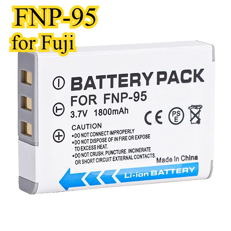 1800mAh FNP-95 بطارية قابلة للشحن لفوجي XF10 X100S X100T X70 X30 X-S1 F30 X100 طويلة الأمد الطاقة شحن سريع #1