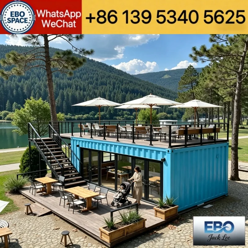 Customized Interior Expandable Modular Container House Prefabricated Living House Kitchen Cabinet Optional