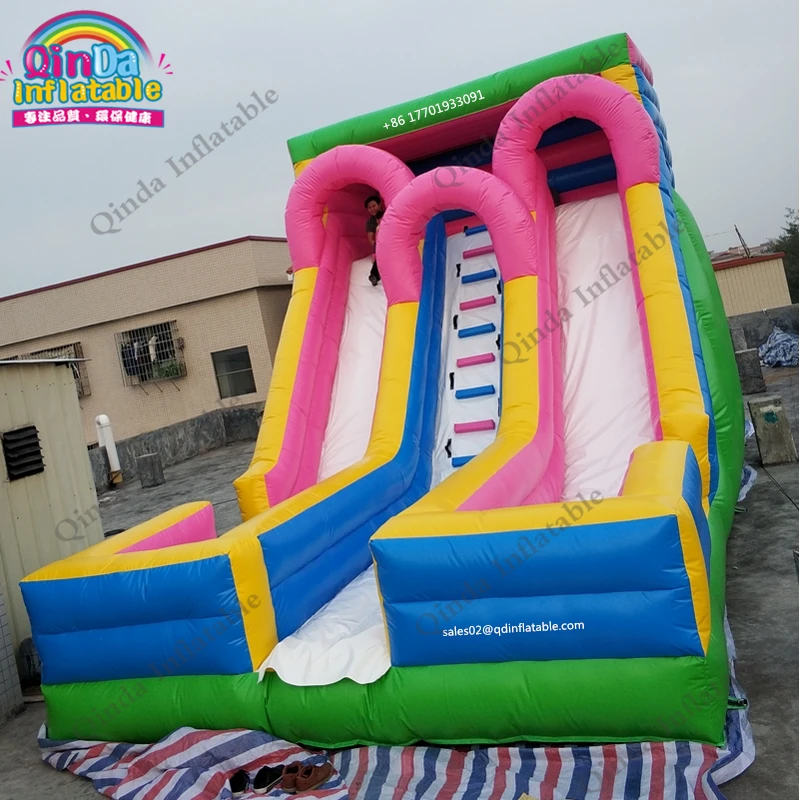 Kids Playgrounds Inflatables Slide Water Slides Bouncy Trampoline Dry Slide Can Ship By Sea,Air Or Express