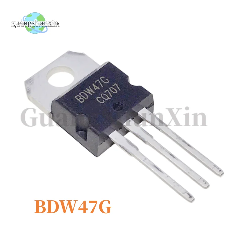 10PCS NEW Original BDW47G BDW47 15A 100V TO-220 PNP Darlington transistor