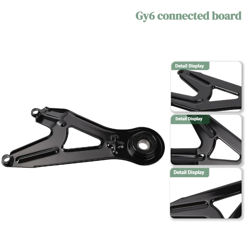 Suitable for pedal 125 motorcycle exhaust pipe/shock absorber bracket triangular hanging plate bearing accessoriesHot