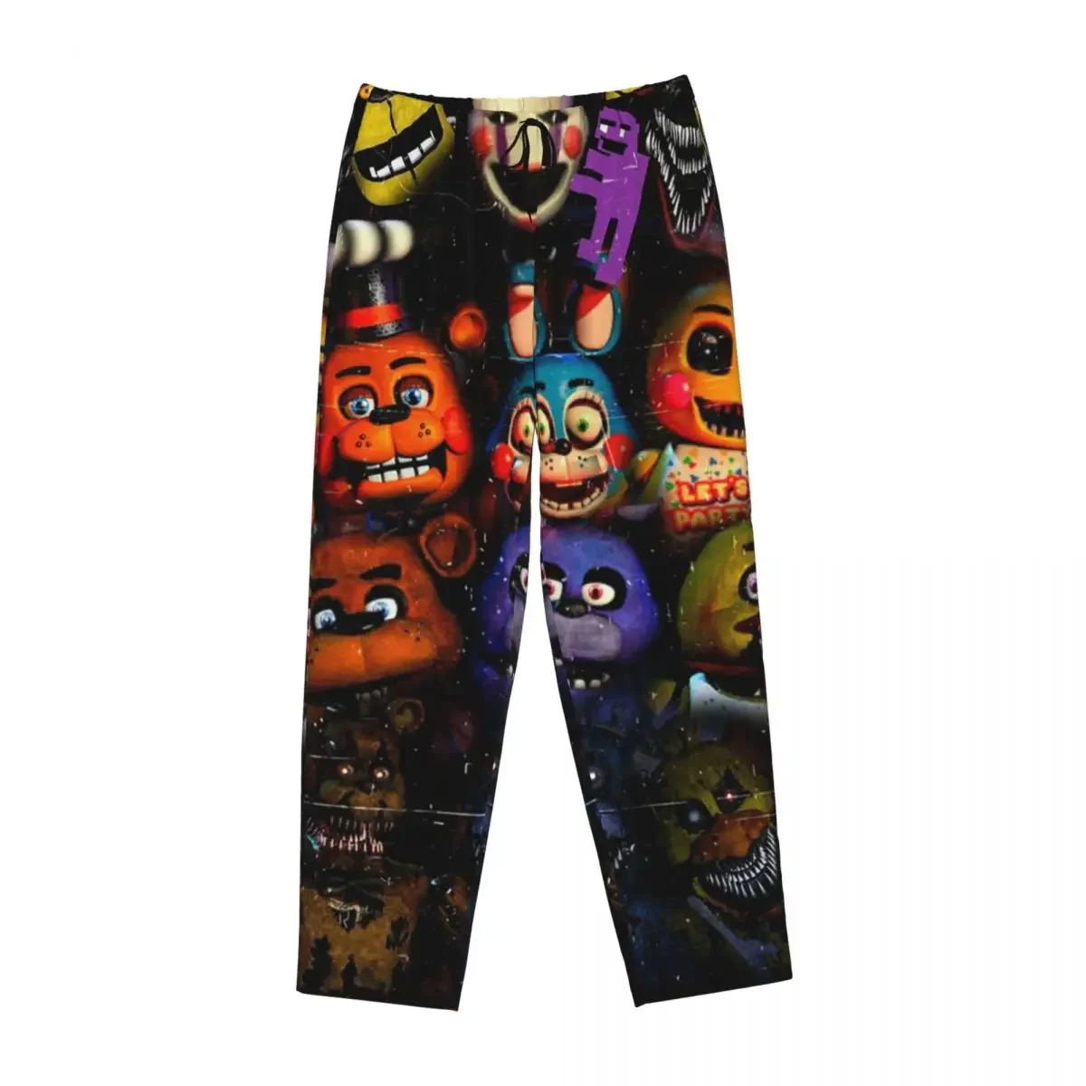 

Женские пижамные штаны Custom Five Nights at Freddy's FNAF с карманами для отдыха и сна