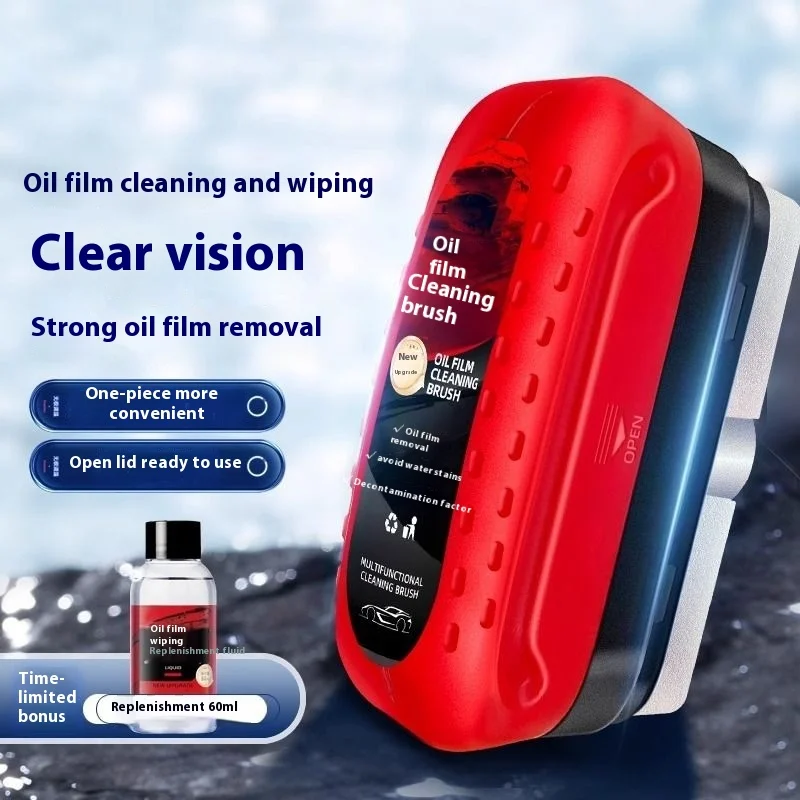 Debedi Car Glass Oil Film Wiping Removal Powerful Cleaning Front Gear Coating Agent Cleaning Brushing Degreasing  Wet Wipes