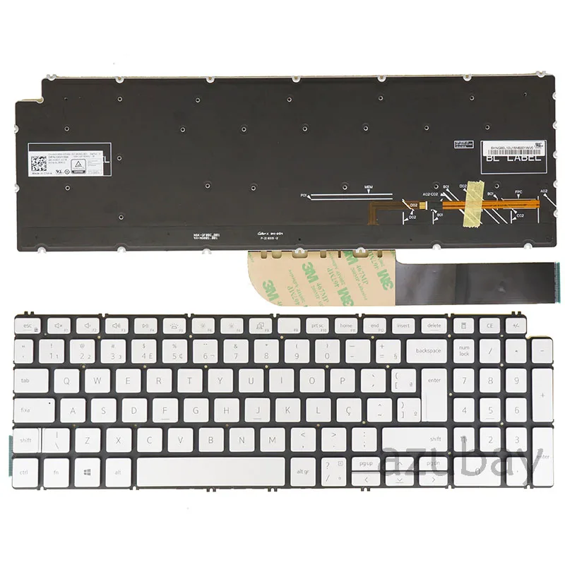 Laptop Keyboard For Dell Insprion 5584 5590 5593 5594 5598 7590 7791 7590-7591-2 in 1 05XT2X CNY US BR CZ/SK NE BE GR QWERTZ CF