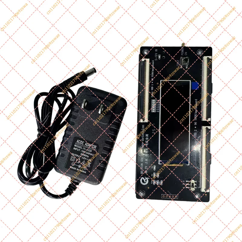 QK-TCON SOC 4K TV Logic Board Voltage Tester, VGL VGH AVDD VCOM Diagnostic Tool